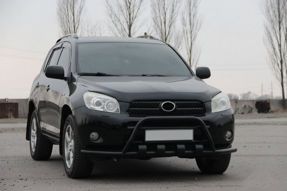 Toyota Rav 4 2006–2013 Bullbar WT-ST15 Black (roestvrij staal) Image