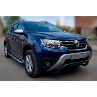 Bullbar WT007 Black (RVS) Dacia Duster 2018–2024 foto 1