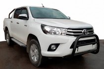 Toyota Hilux 2015– Bullbar WT007 Black (RVS) foto 1