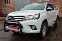 Toyota Hilux 2015– Bullbar WT007 Black (RVS) foto 4