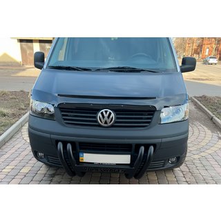 Bullbar ST006-04 Nizdri Black (RVS) Volkswagen T5 Transporter 2003–2010 foto 2