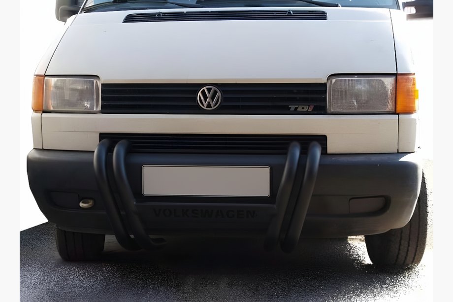 Volkswagen T4 Caravelle/Multivan 1990–2003 Bullbar ST006 Black (RVS) Image