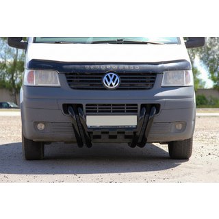 Bullbar ST006-15 Nostrils Black (RVS) Volkswagen T5 Transporter 2003–2010