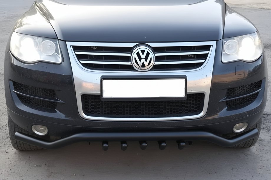 Volkswagen Touareg 2002–2010 Bullbar ST028 Black Image