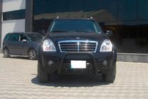 SsangYong Rexton I 2001–2017 Bullbar QT006 Black (RVS) foto 4