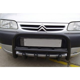 Bullbar QT006 Black (RVS) Citroen Berlingo 1996–2008