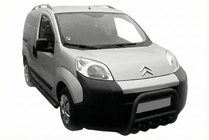 Citroen Nemo 2007–2017 Voorbullbar QT006 Black (RVS) foto 1
