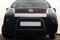 Citroen Nemo 2007–2017 Voorbullbar QT006 Black (RVS) foto 2