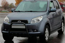 Daihatsu Terios 2006–2017 Voorbullbar QT006 Black (RVS) foto 1