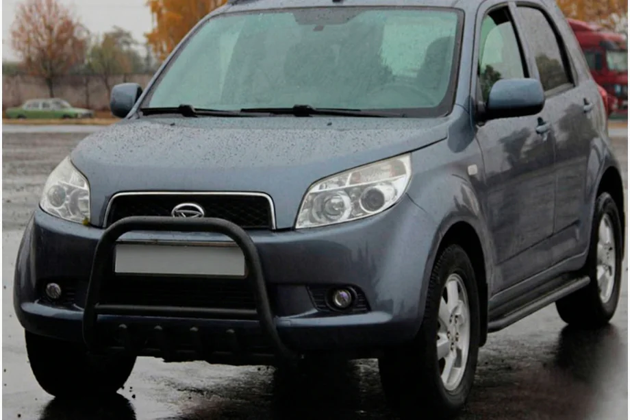Daihatsu Terios 2006–2017 Voorbullbar QT006 Black (RVS) Image