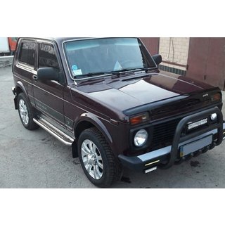 Bullbar QT006 Black (RVS) foto 1