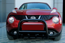 Nissan Juke 2010–2019 Bullbar QT006 Black (RVS) foto 1