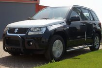 Suzuki Grand Vitara 2005–2017 Bullbar QT006 Black (RVS) foto 1