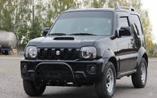 Suzuki Jimny 1998–2018 Bullbar QT006 Black (RVS) foto 3