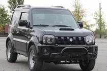 Suzuki Jimny 1998–2018 Bullbar QT006 Black (RVS) foto 2