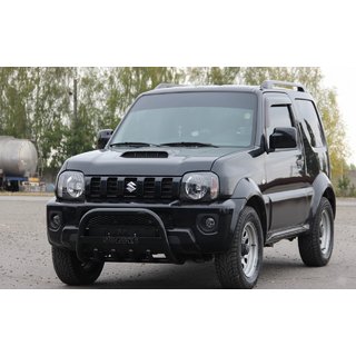 Bullbar QT006 Black (RVS) foto 3