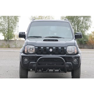 Bullbar QT006 Black (RVS) foto 1