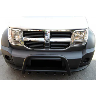Voorbullbar QT006 Black (RVS)