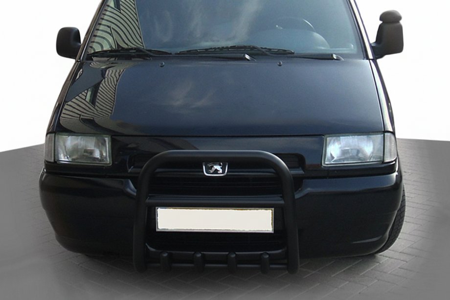 Citroen Jumpy 1996–2007 Bullbar QT006 Black (RVS) Image