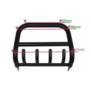 Bullbar QT006 Black (RVS)