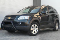 Chevrolet Captiva 2006–2019 Voor bullbar WT002 Black (roestvrij staal) foto 1