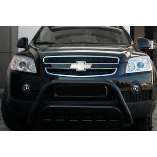 Voor bullbar WT002 Black (roestvrij staal) Chevrolet Captiva 2006–2019 foto 3