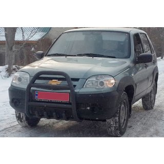 Bullbar QT007 Black (roestvrij staal) foto 1
