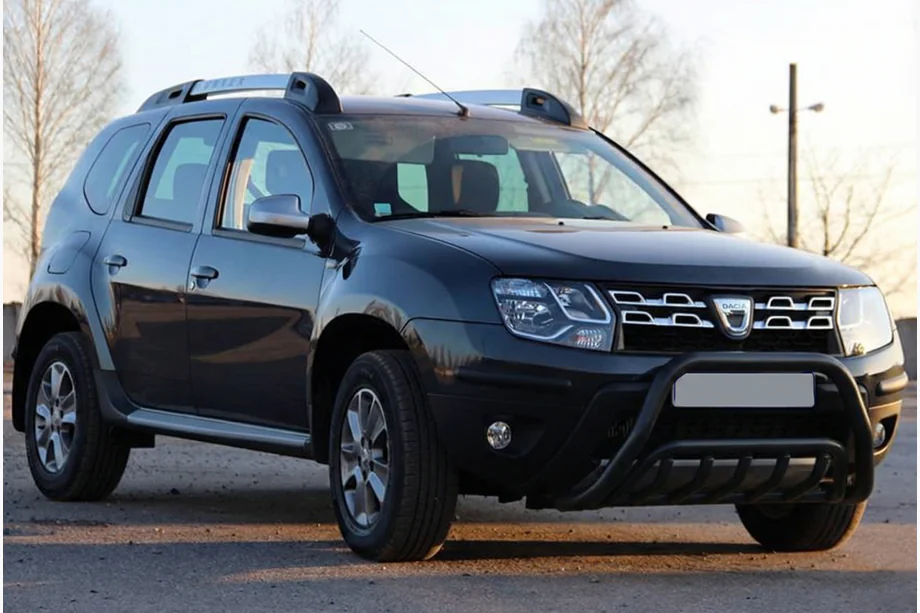 Renault Duster 2008–2017 Bullbar WT002 Black (roestvrij staal) Image