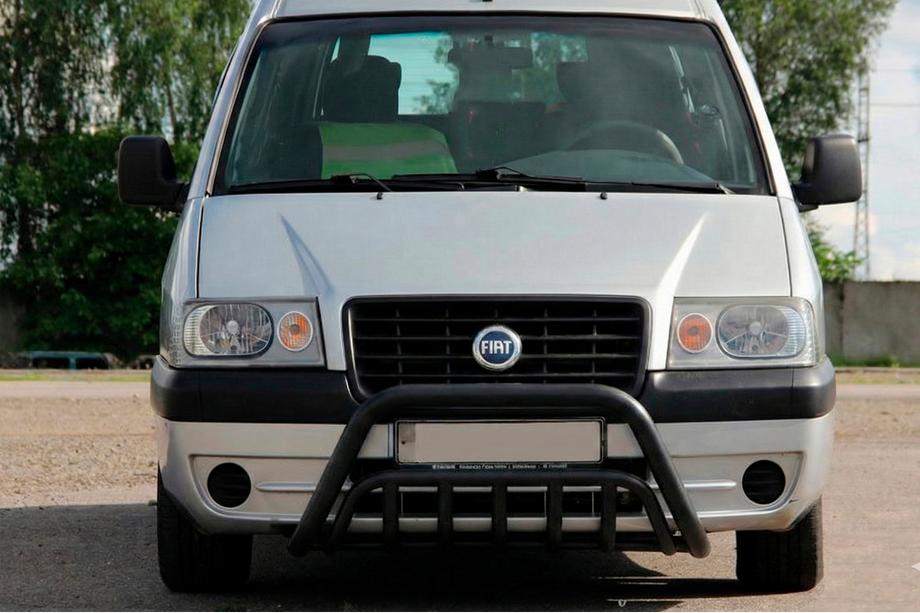 Citroen Jumpy 1996–2007 Bullbar WT002 Black (roestvrij staal) Image