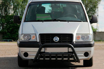 Fiat Scudo 1996–2007 Bullbar WT002 Black (roestvrij staal) foto 1