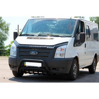 Bullbar WT002 Black (2006-2014, roestvrij staal) Ford Transit 2000–2014 foto 1