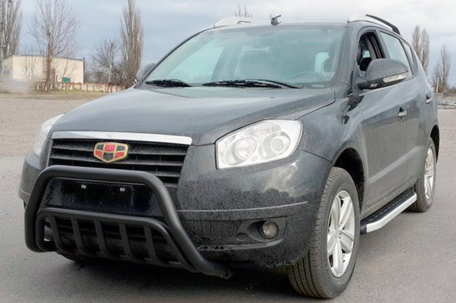 Geely Emgrand X7 2011– Bullbar WT002 Black (RVS) Image