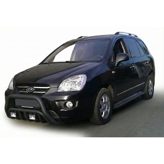 Bullbar WT002 Black (roestvrij staal) Kia Carens 1999–2012 foto 1