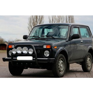Bullbar QT007 Black (roestvrij staal) foto 4