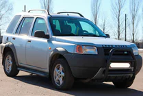 Land Rover Freelander I 1997–2006 Bullbar QT007 Black (roestvrij staal) foto 1