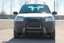 Land Rover Freelander I 1997–2006 Bullbar QT007 Black (roestvrij staal) foto 4
