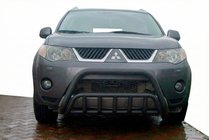 Mitsubishi Outlander 2006–2012 Bullbar WT002 Black (RVS) foto 2