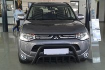 Mitsubishi Outlander 2012–2021 Bullbar WT002 Black (RVS) foto 1