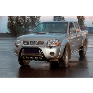 Bullbar WT002 Black (roestvrij staal) Nissan NP300 1999–2015 foto 1