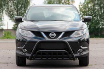 Nissan Qashqai 2014–2021 Bullbar WT002 Black (roestvrij staal) foto 1