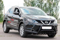 Nissan Qashqai 2014–2021 Bullbar WT002 Black (roestvrij staal) foto 3