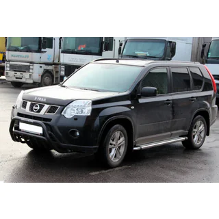 Frontbeschermbeugel WT002 Black (RVS) foto 3