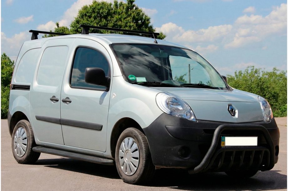 Renault Kangoo 2008–2020 Bullbar WT002 Black (RVS) Image