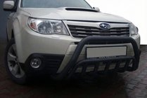 Subaru Forester 2008–2013 Bullbar WT002 Black (RVS) foto 1
