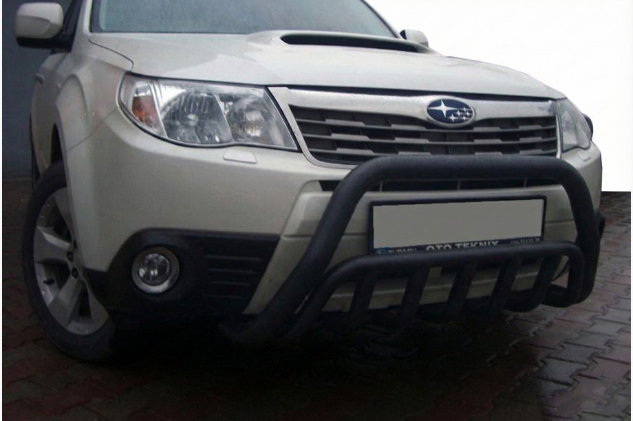 Subaru Forester 2008–2013 Bullbar WT002 Black (RVS) Image
