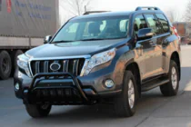 Toyota Land Cruiser Prado 150 2009–2023 Bullbar WT002 Black (roestvrij staal) foto 3