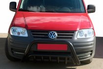 Volkswagen Caddy 2004–2010 Bullbar WT002 Black (roestvrij staal) foto 1