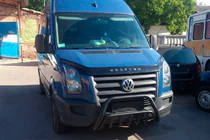 Volkswagen Crafter 2006–2016 Bullbar WT002 Black (roestvrij staal) foto 3