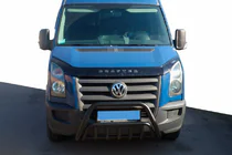 Volkswagen Crafter 2006–2016 Bullbar WT002 Black (roestvrij staal) foto 1