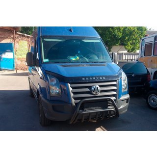 Bullbar WT002 Black (roestvrij staal) Volkswagen Crafter 2006–2016 foto 3